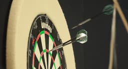Profesyonel Dart Tahtası + 6 Çelik Uçlu Ok